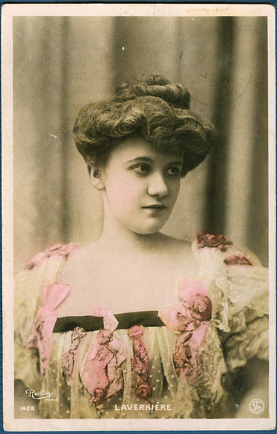 Carte postale ancienne Reutlinger Laverriere 1907