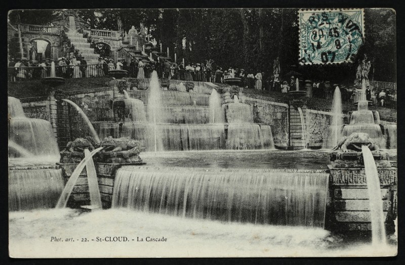 Carte postale ancienne La Cascade à Saint-Cloud