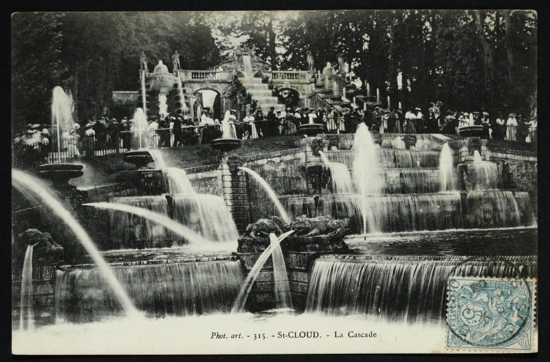 Carte postale ancienne La Cascade à Saint-Cloud