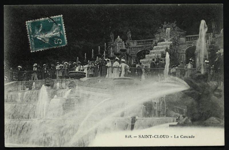 Carte postale ancienne La Cascade à Saint-Cloud