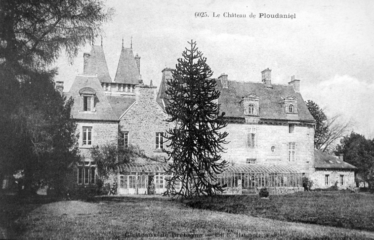 Carte postale ancienne Manoir de Trébodennic 002 à Ploudaniel