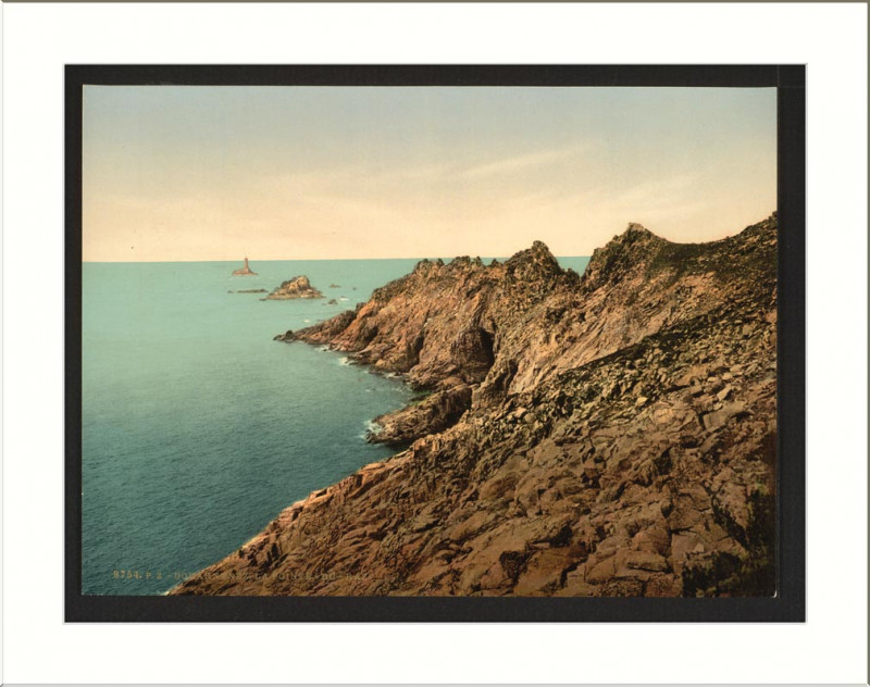 Carte postale ancienne Pointe du Raz Douarnenez France à Plogoff