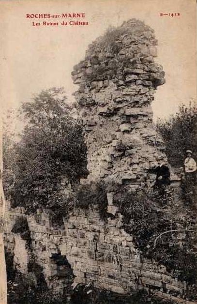 Carte postale ancienne Roches-sur-Marne Carte postale 14