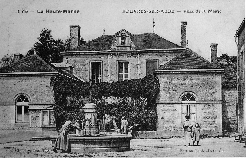 Carte postale ancienne Rouvre sur aube 73064