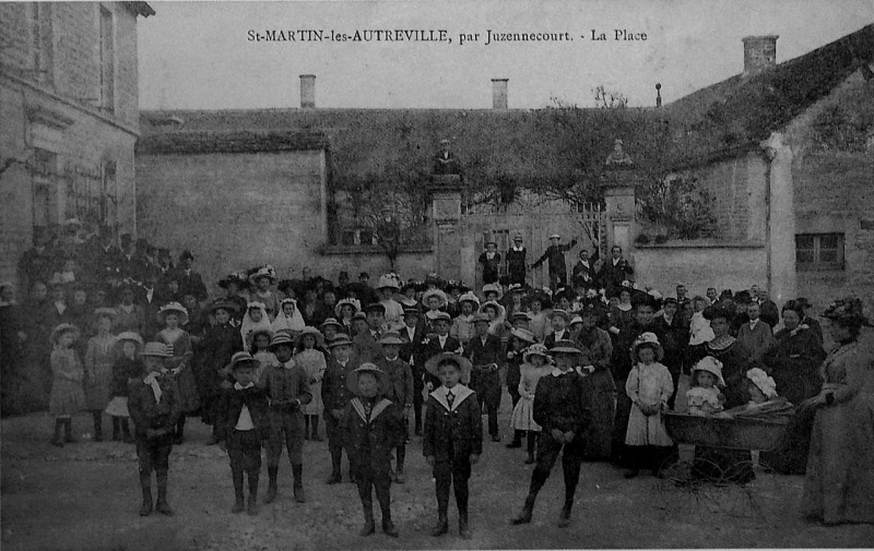 Carte postale ancienne St martin autreville 61306