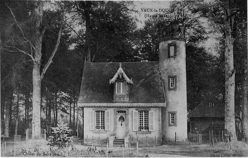 Carte postale ancienne Vaux la douce chalet sans soucis 61311