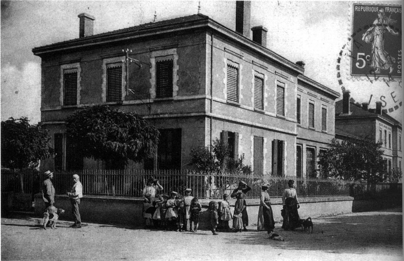 Carte postale ancienne Pact, en 1914, p152 de L'Isère les 533 communes