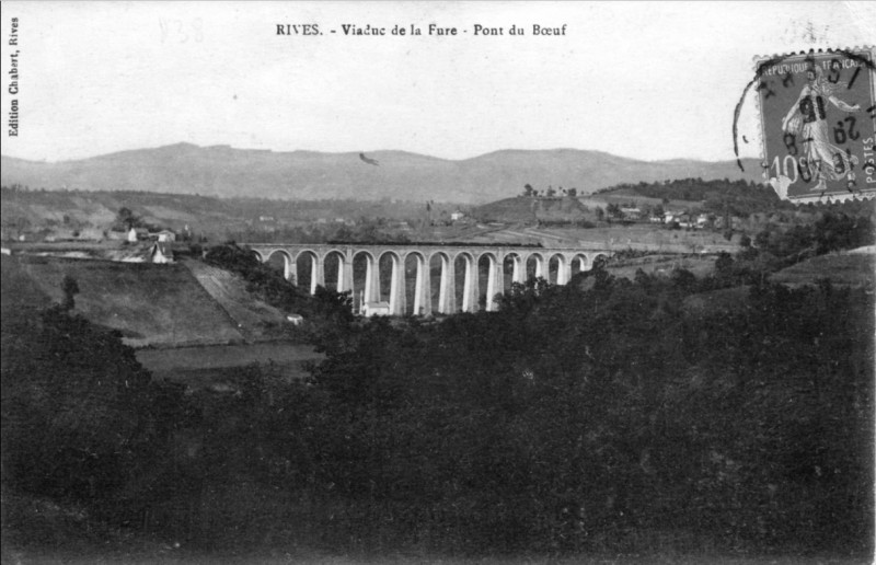 Carte postale ancienne Apprieu 14 pont.tiff