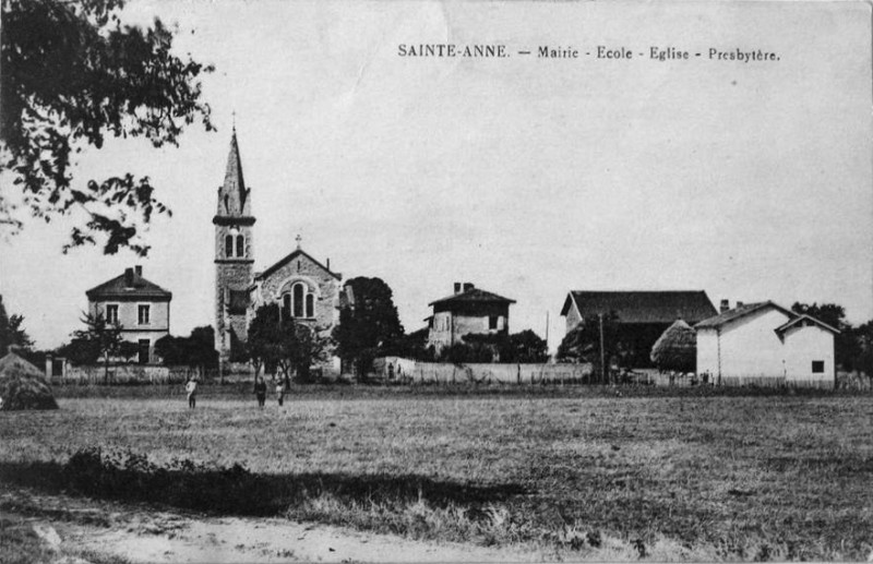 Carte postale ancienne Sainte-Anne-d'Estrablin
