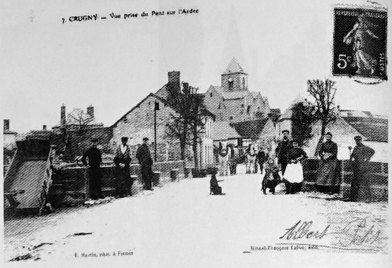 Carte postale ancienne Crugny 75272