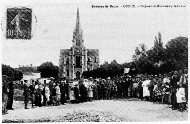 Carte postale ancienne Gueux 75272