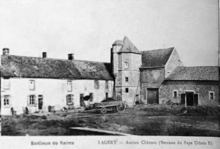 Carte postale ancienne Lagery le chateau 08548