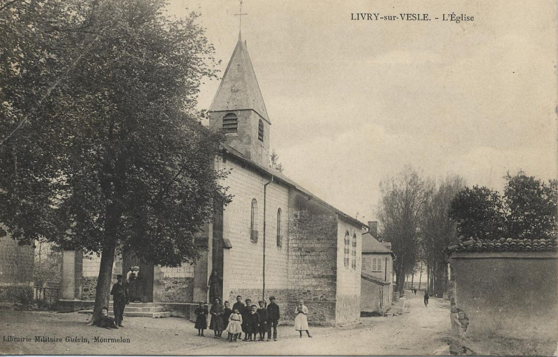 Carte postale ancienne Livry Eglise