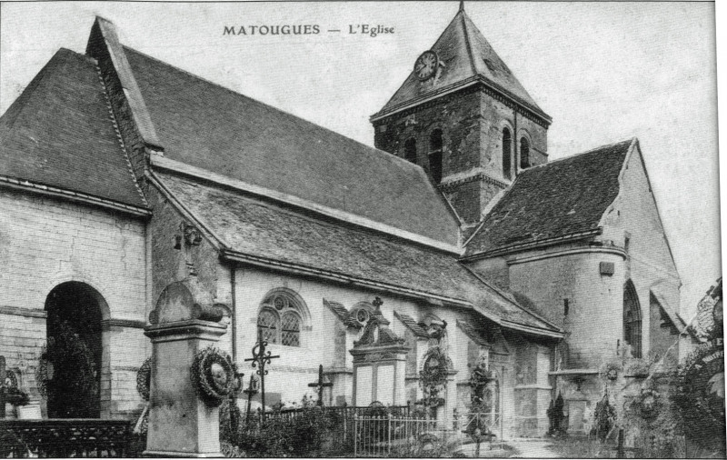 Carte postale ancienne Matougues st-Georges st-Vrain
