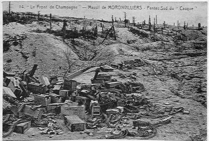 Carte postale ancienne Mont du casque 73714