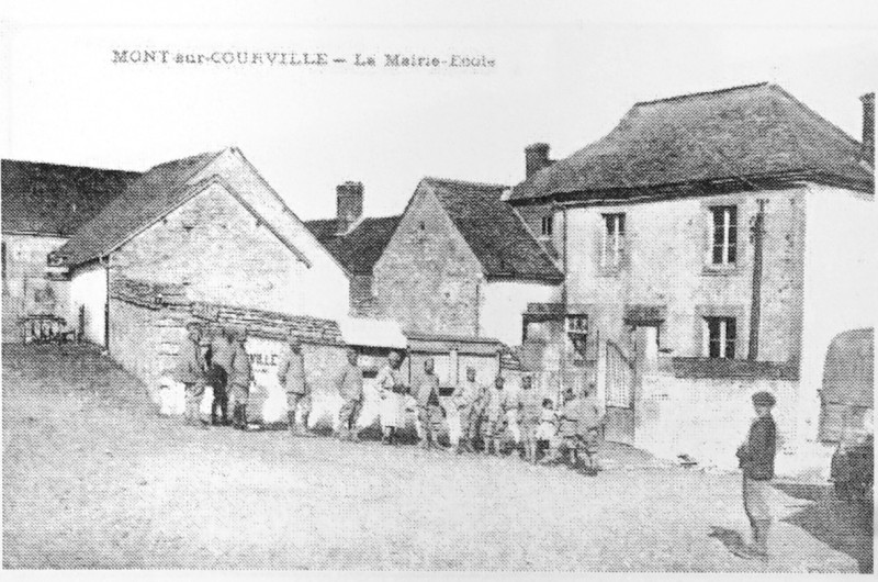 Carte postale ancienne Mont sur courville 0758