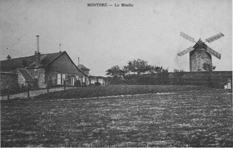 Carte postale ancienne Montbré 1005387
