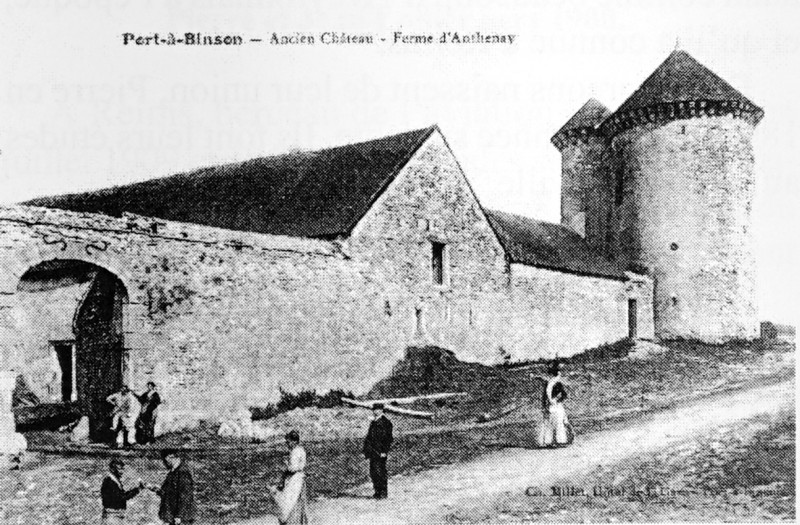 Carte postale ancienne Port à binson 80761