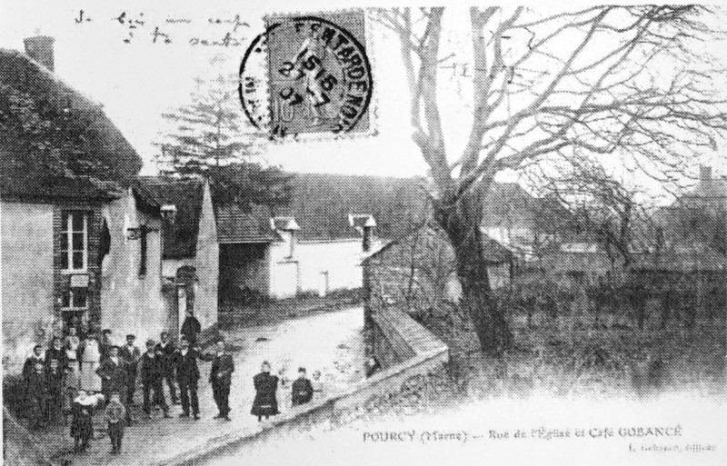 Carte postale ancienne Pourcy 80761