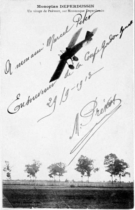 Carte postale ancienne Prevost sur Deperdussin 100465
