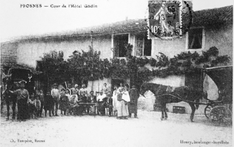 Carte postale ancienne Prosnes 80761