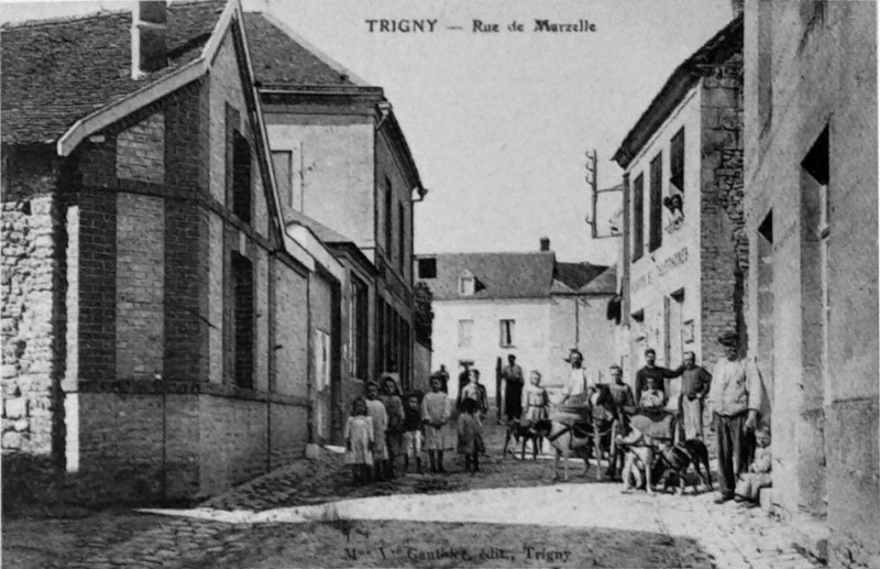 Carte postale ancienne Trigny 19