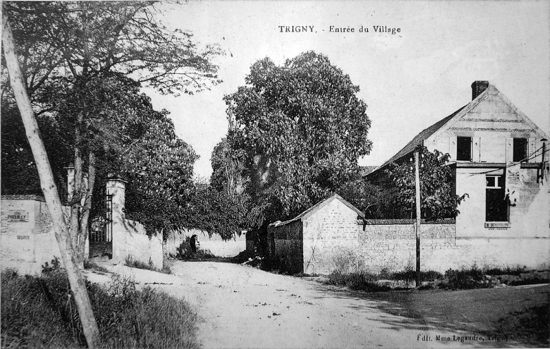 Carte postale ancienne Trigny carte postale avant 1914 06946
