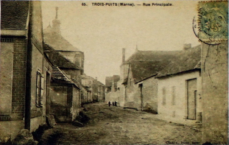 Carte postale ancienne TroiS puits 08415