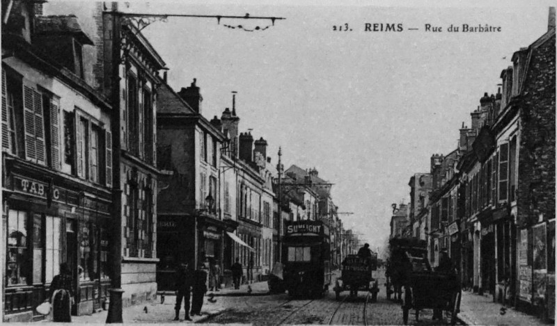 Carte postale ancienne Rue du barbatre 1108341