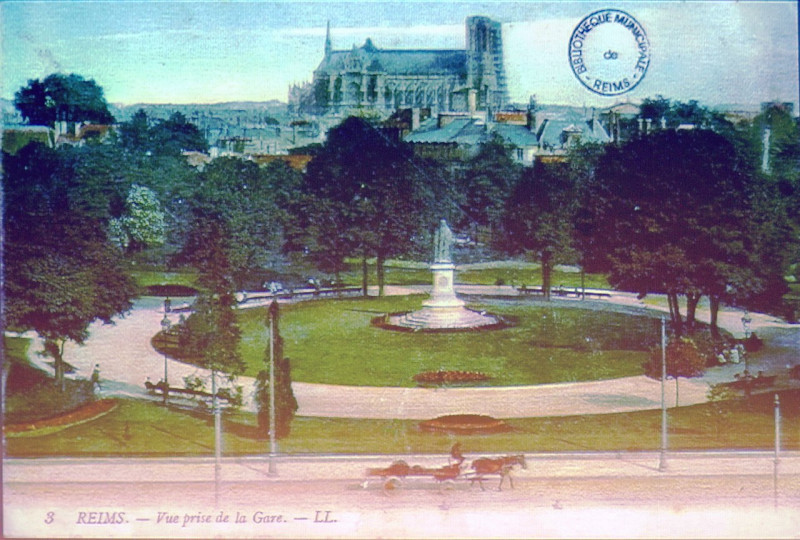 Carte postale ancienne Square C0lbert Bmr 45506