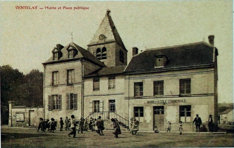Carte postale ancienne Vendtlay mairie 20