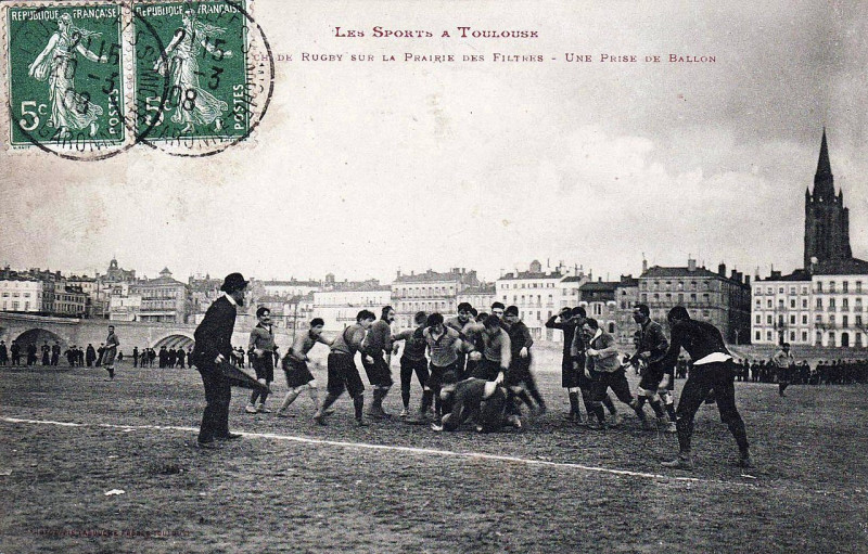 Carte postale ancienne Toulouse - Prairie des Filtres à Toulouse