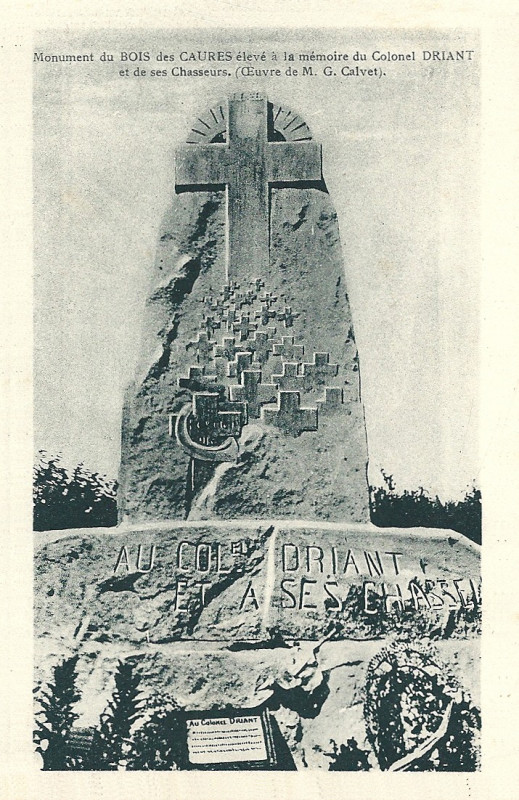 Carte postale ancienne Verdun14.18-mémorial-07 à Verdun