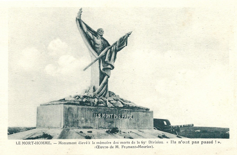 Carte postale ancienne Verdun14.18-mémorial-08 à Verdun