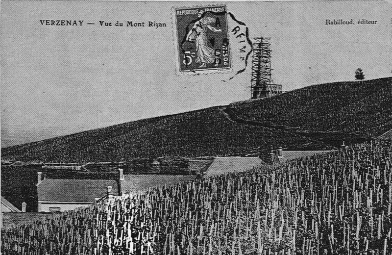 Carte postale ancienne Verzenay 05290 à Verzenay