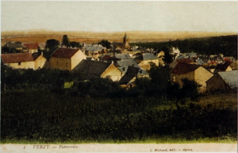 Carte postale ancienne Verzy 8560 l Michaud