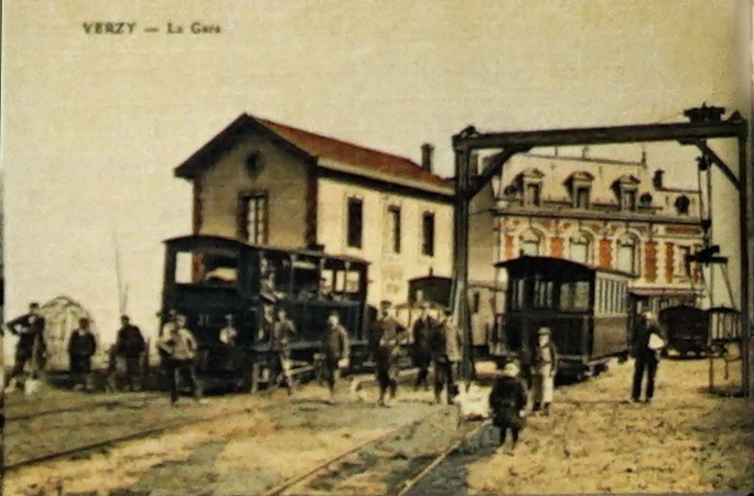 Carte postale ancienne Verzy ed A Louvet 8556