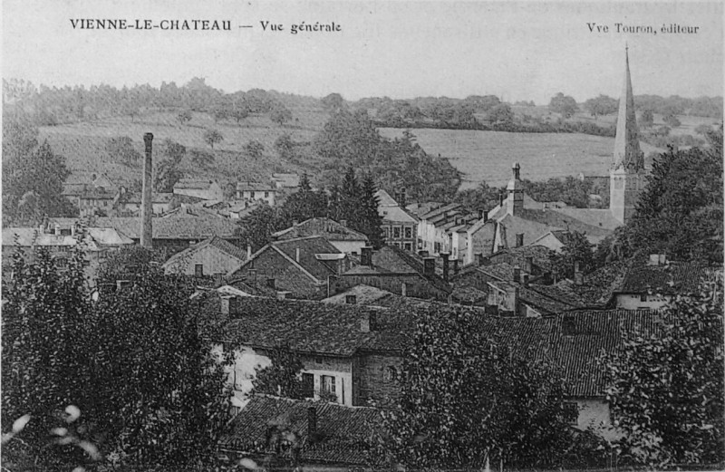 Carte postale ancienne Vienne le chateau vue générale 100585