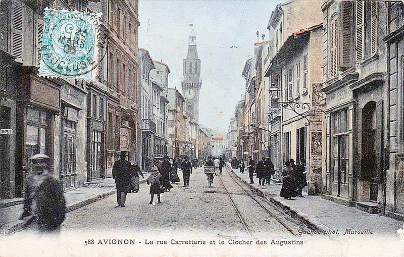Carte postale ancienne Rue Carreterie