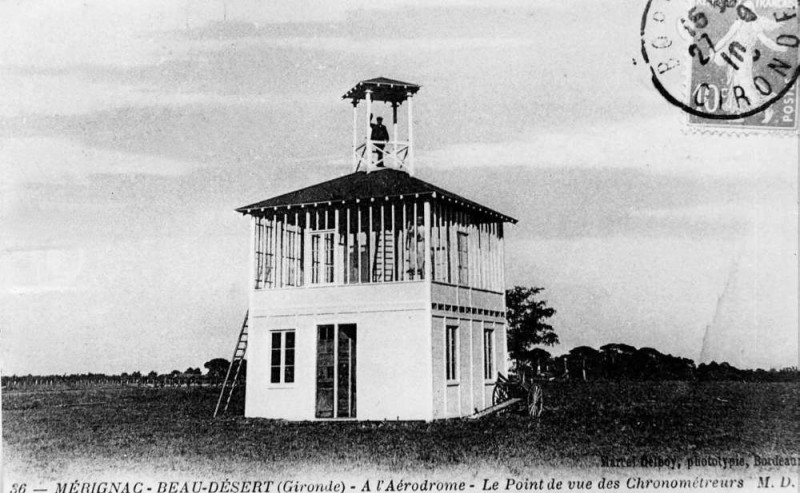 Carte postale ancienne Beau-Désert - Chronométreurs à Bordeaux