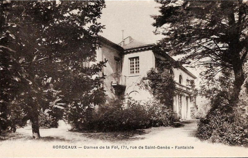 Carte postale ancienne Bordeaux - Dames de la Foi 5 à Bordeaux