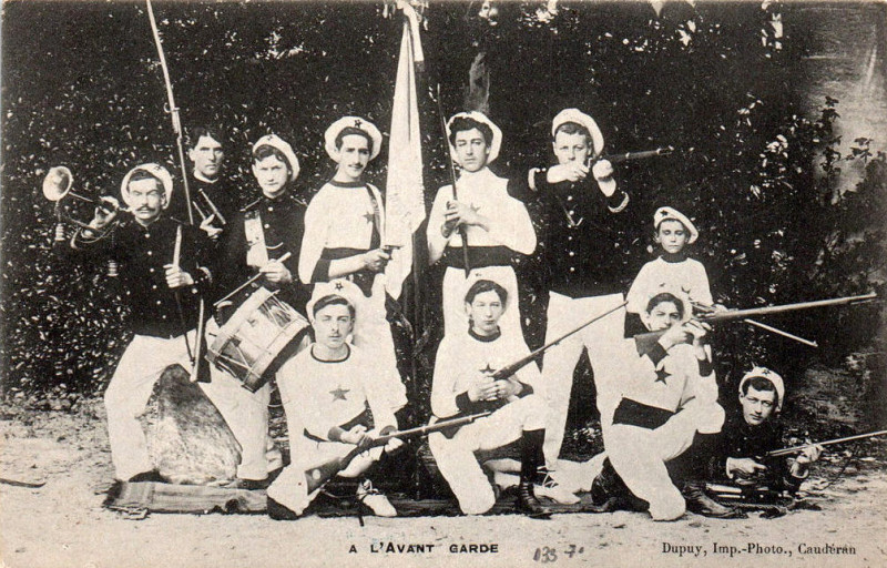 Carte postale ancienne Caudéran - L'Avant-garde 2 à Bordeaux