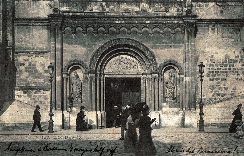 Carte postale ancienne Postcard of Bordeaux published in or before 1905 à Bordeaux