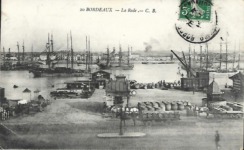 Carte postale ancienne Bordeaux - Port 2 à Bordeaux