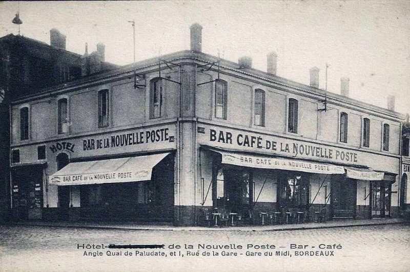 Carte postale ancienne Bordeaux - Hôtel de la nouvelle Poste à Bordeaux