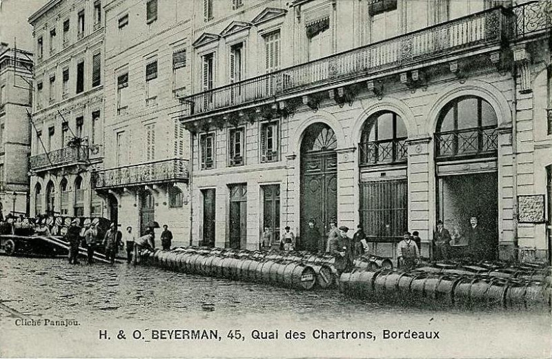 Carte postale ancienne Bordeaux - Maison Beyerman à Bordeaux
