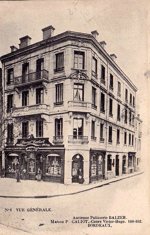 Carte postale ancienne Bordeaux - Maison Caliot 2 à Bordeaux