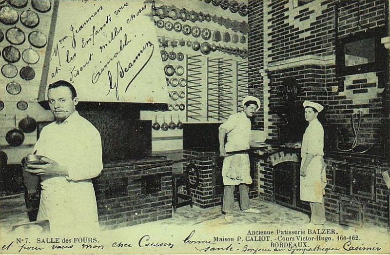 Carte postale ancienne Bordeaux - Maison Caliot à Bordeaux