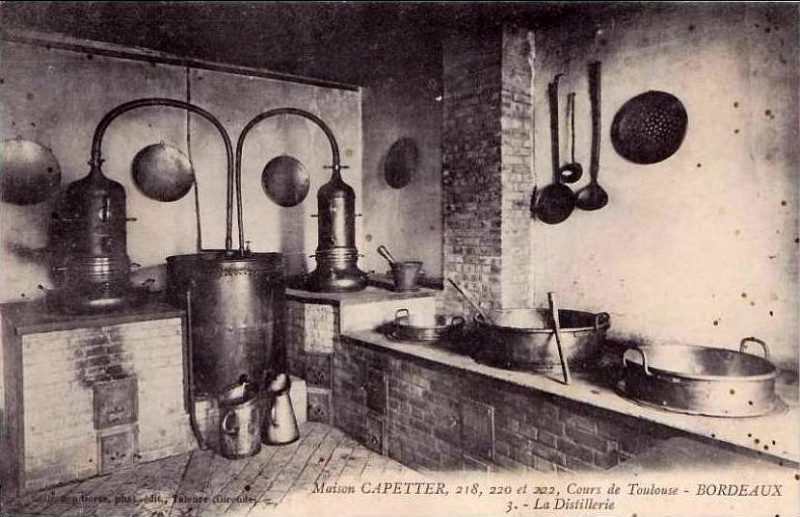 Carte postale ancienne Bordeaux - Maison Carpetter à Bordeaux