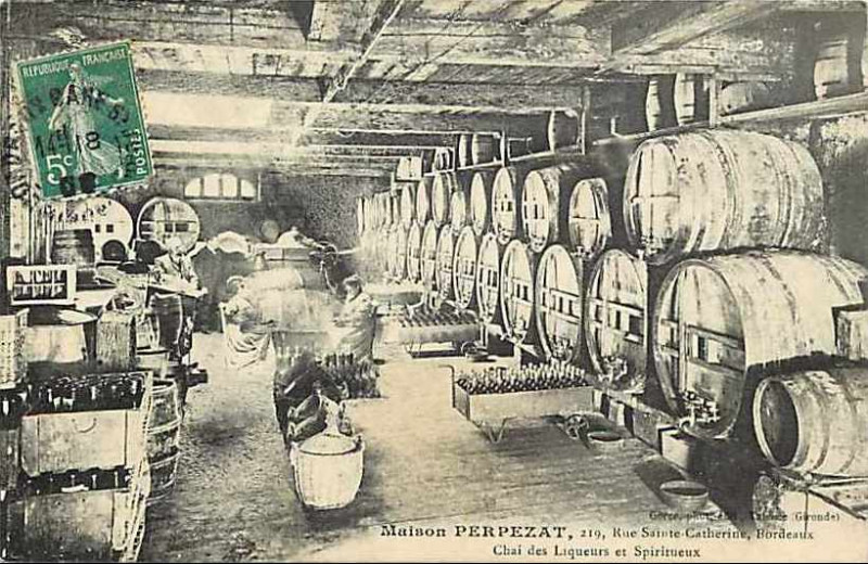 Carte postale ancienne Bordeaux - Maison Perpezat à Bordeaux